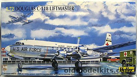 Heller 1/72 Douglas C-118 Liftmaster, 80317 plastic model kit